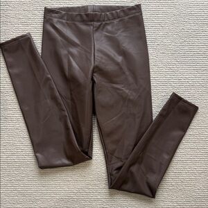 H&M Faux Leather Ultra Soft Leggings